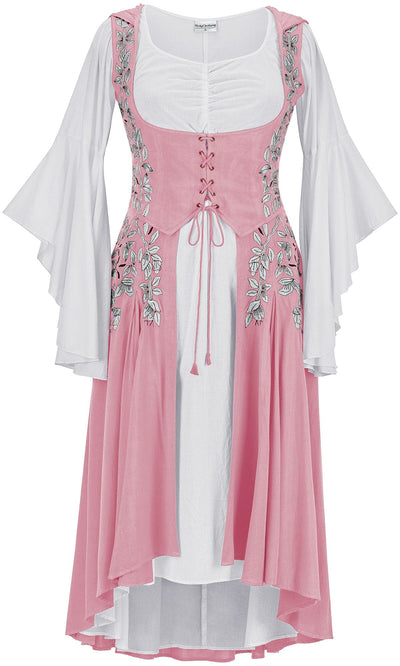 Tauriel Maxi Set Limited Edition Cherry Blossom Silver Embroidery